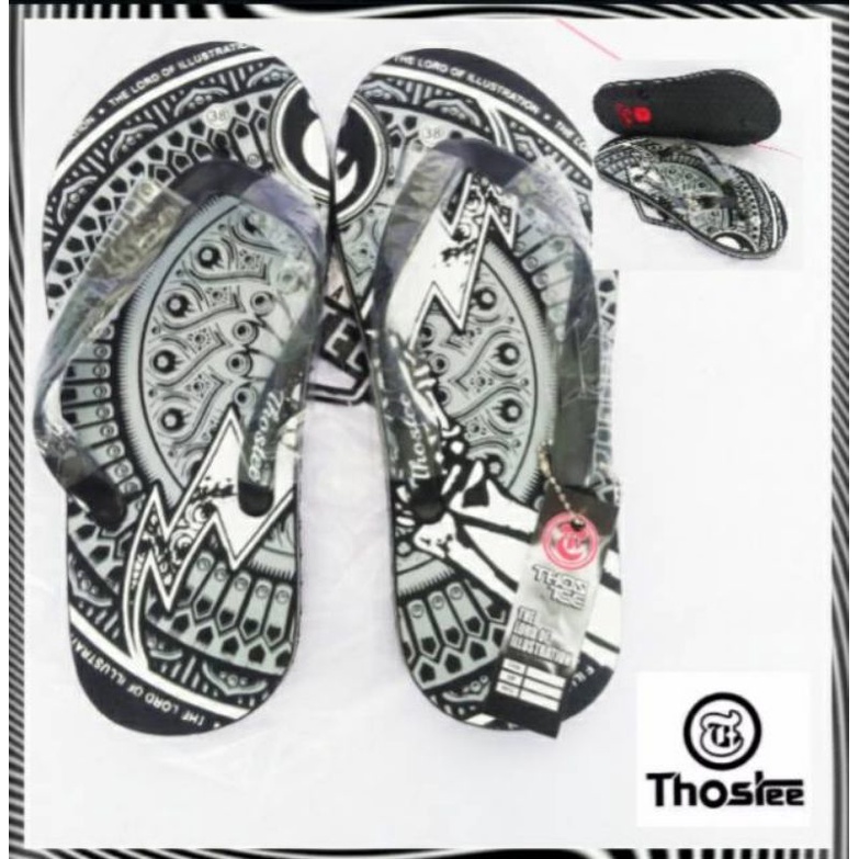 Sandal Jepit Pria Distro Thostee