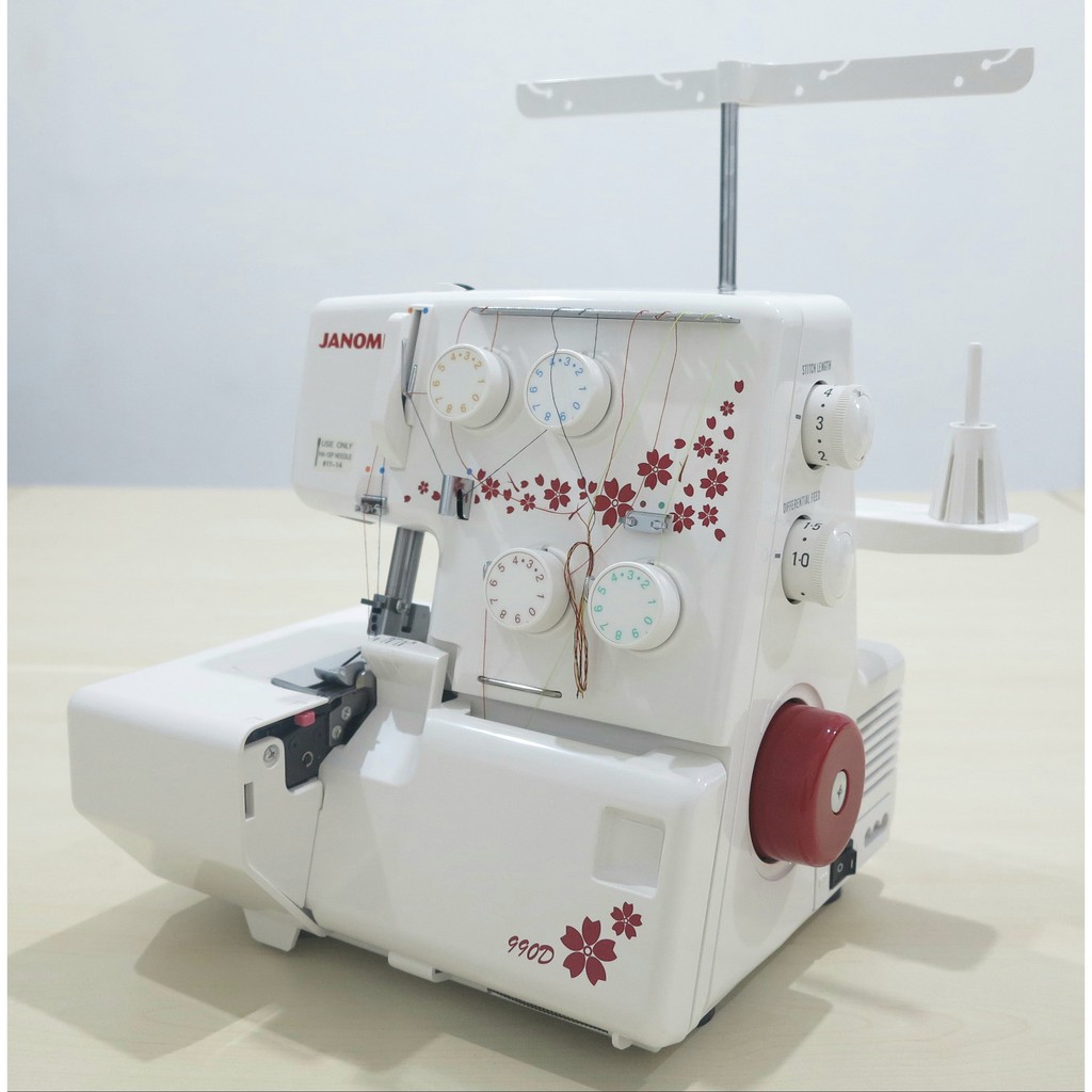 Mesin Obras JANOME 990D - Mesin Obras Dan Neci Portable
