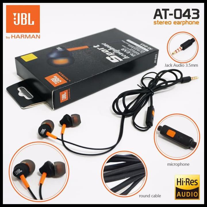 DISKON HANDSFREE / HEADPHONE / EARPHONE / HEADSET AT 043 JBL