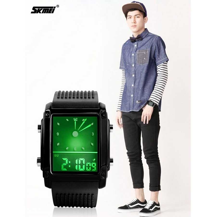 MLNSHP SKMEI Jam Tangan Trendy Digital Analog Pria - 0814G