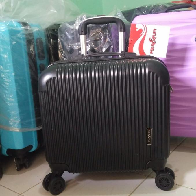 Tas Koper 16 inch POLO EXPLY Ukuran Kabin 16 inch Fiber Travel Bag