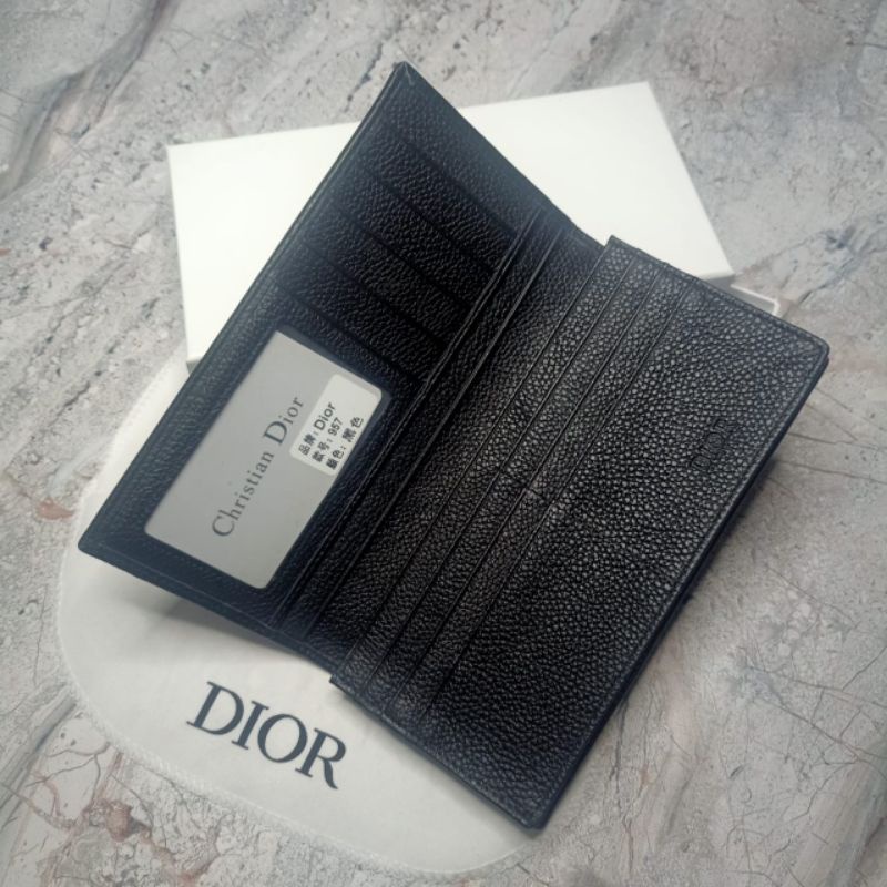 Dompet Dori Long Wallet Luar Kanvas Dalam Kulit Premium impor