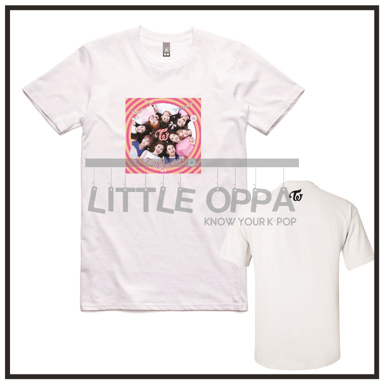 KAOS T-SHIRT KPOP TWICE TWICE COASTER LANE 1