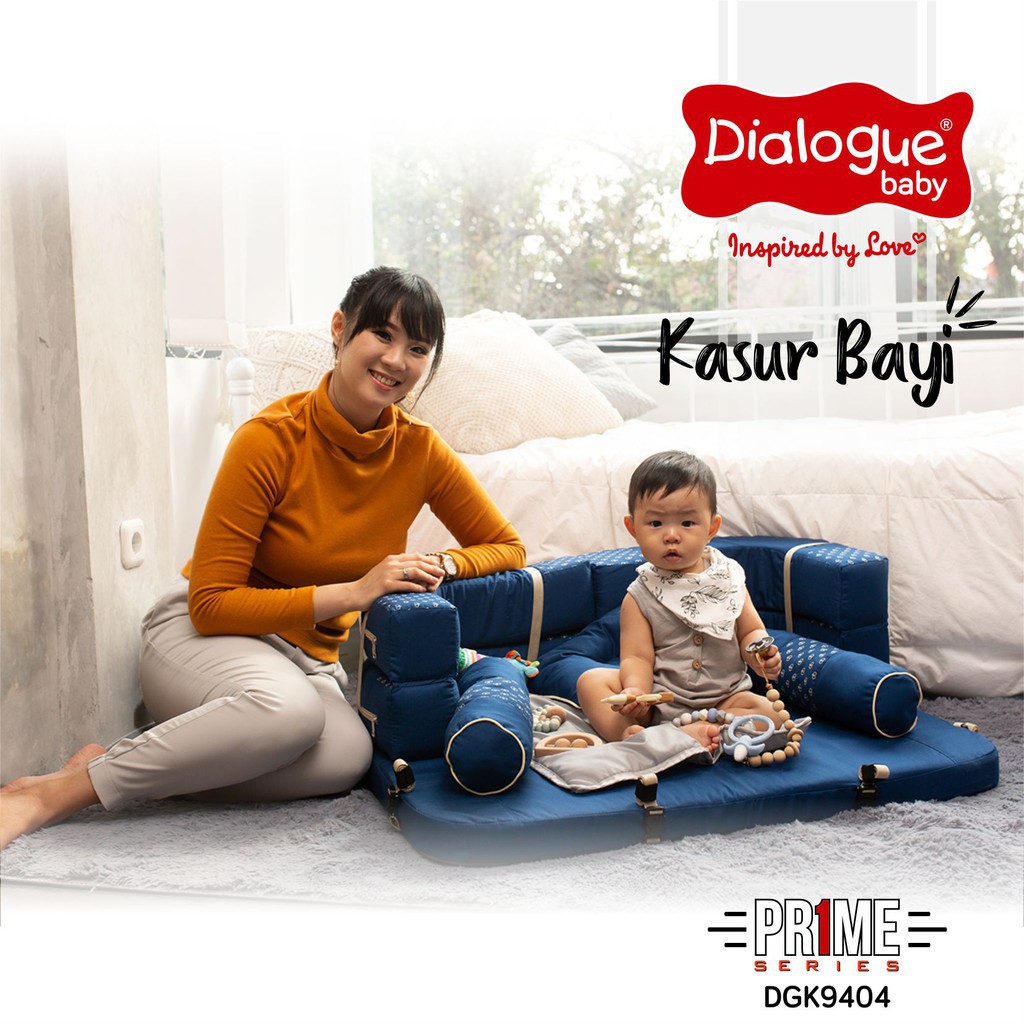 Dialogue Baby Kasur Bayi 5 in 1 Set + Kelambu Prime Series DGK9404 (Tersedia varian warna)