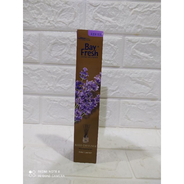 Bay Fresh Reed Diffuser Refill Pengharum ruangan Lavender 30Ml