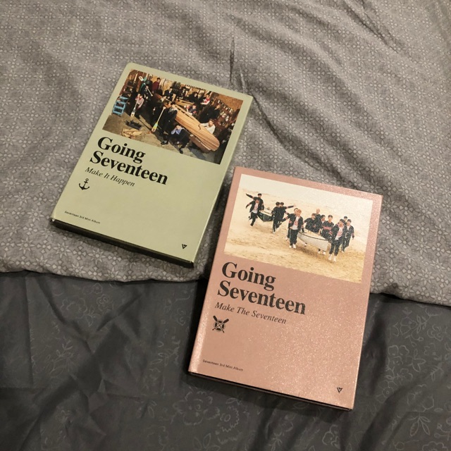 GOING SEVENTEEN FULLSET ALBUM PRELOVED
