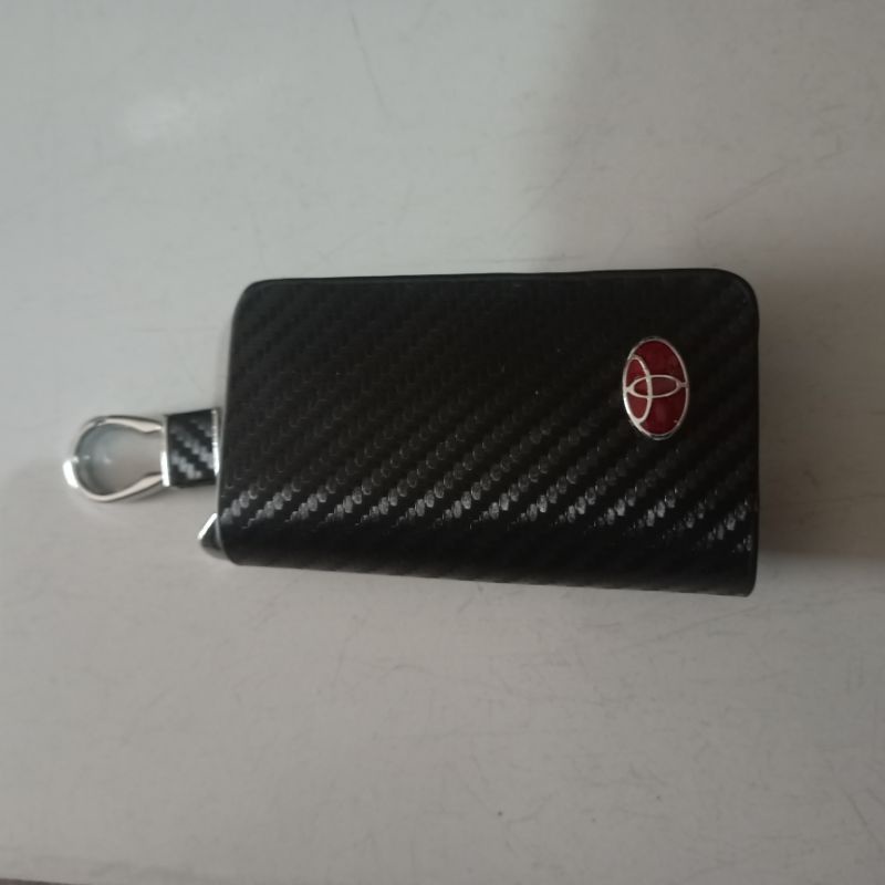 Dompet STNK model Carbon Logo Toyota