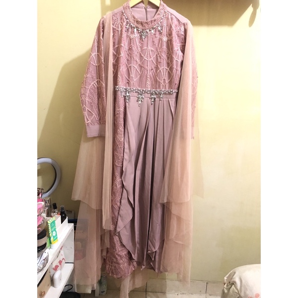 GAMIS LEBARAN / GAMIS RAYA LEBARAN IDUL FITRI / GAMIS WANITA MEWAH / GAMIS MEWAH / kaftan lebaran / 