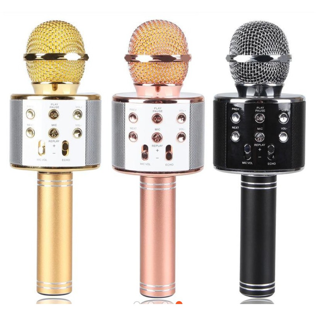 Mic bluetooth wirelles ws 858