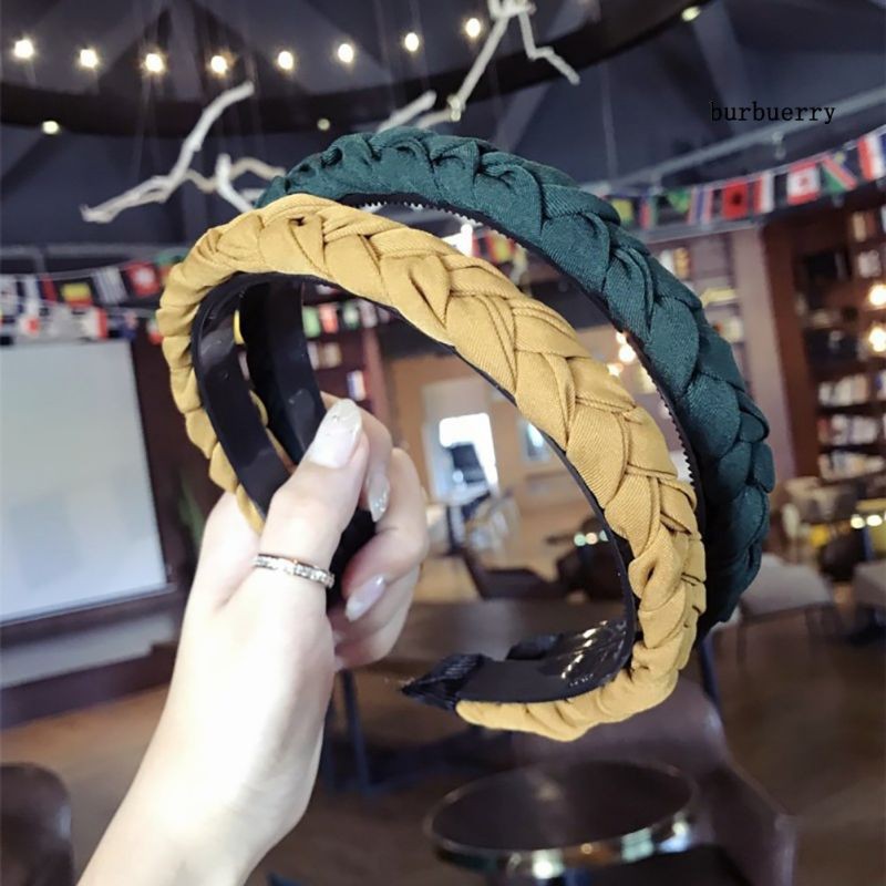 Bando Model Kepang Twisted Gaya Korea Klasik Untuk Wanita - Bando Anak Remaja