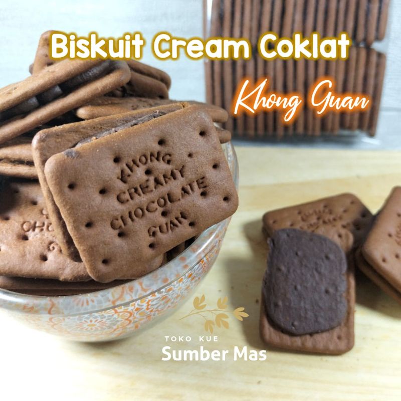 BISKUIT COKELAT KHONG GUAN 250 GR / BISKUIT COKLAT KILOAN