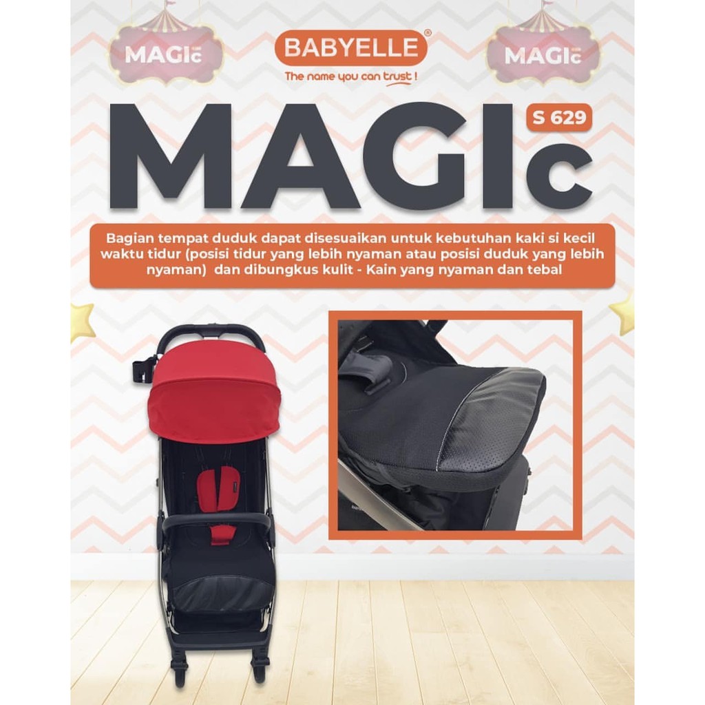 stroller babyelle magic s269 kereta bayi baby elle magic