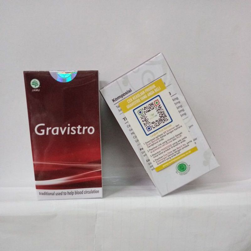 Gravistro obat herbal pencegah penyakit jantung/ stroke asli 100%