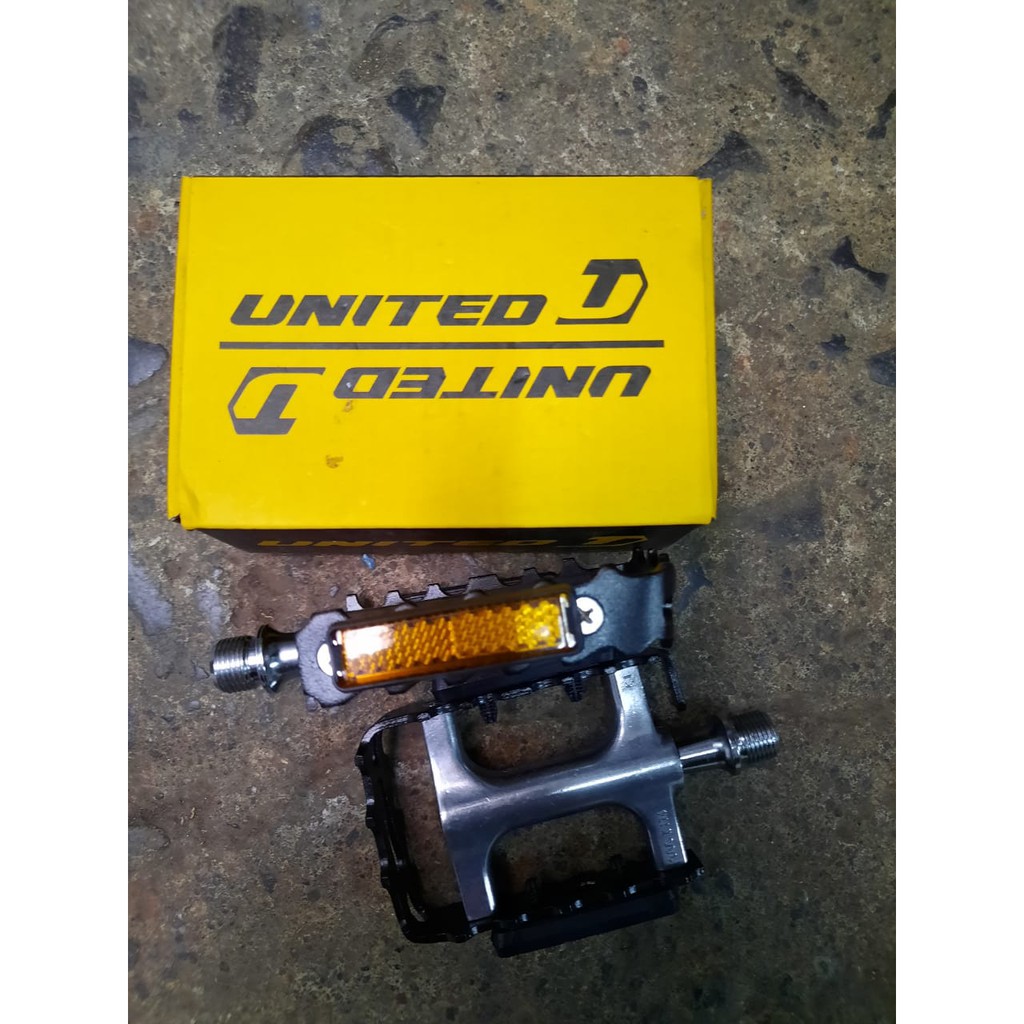 TERMURAH!!! Pedal Sepeda / Pedal UNITED Bearing As Besar / Alloy