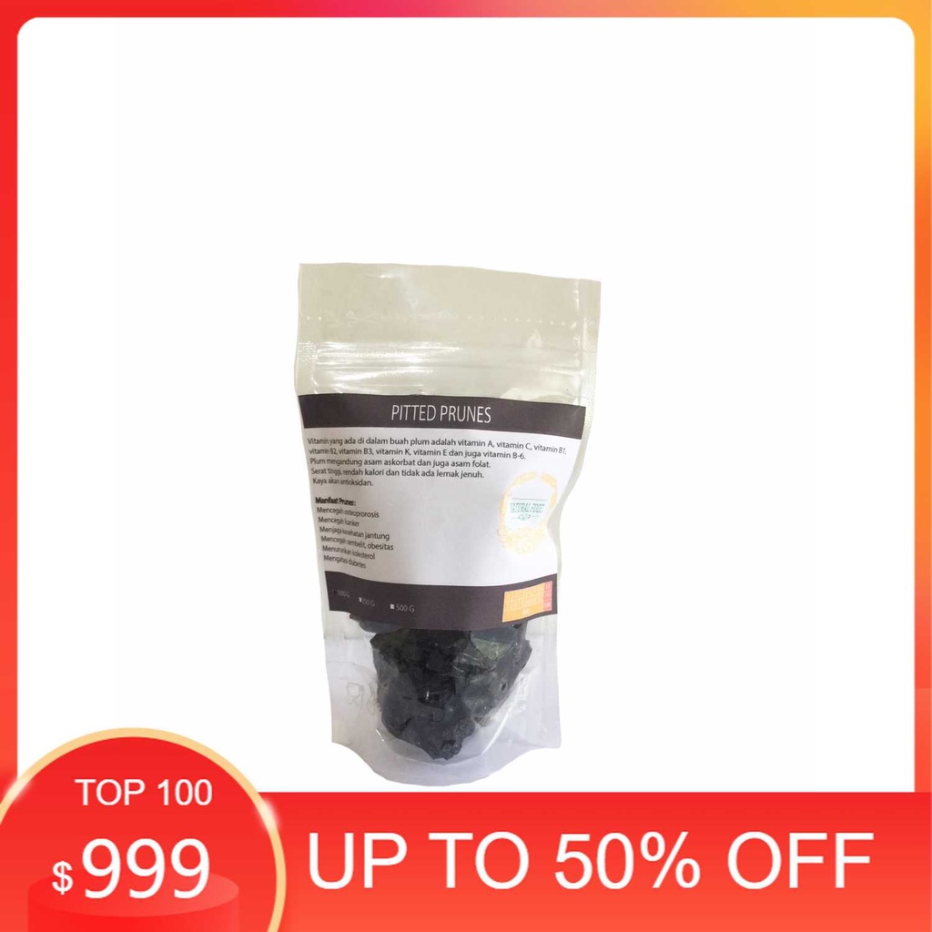 

Terlaris Pitted Prunes (Plum Kering) 100 gr