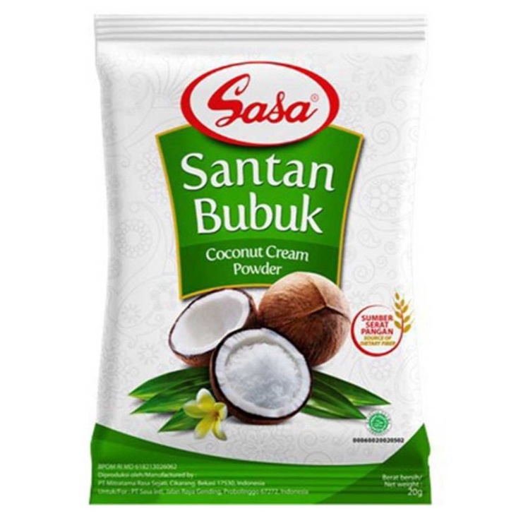 

SANTAN BUBUK SASA /SASA SANTAN BUBUK / COCONUT CREAM POWDER