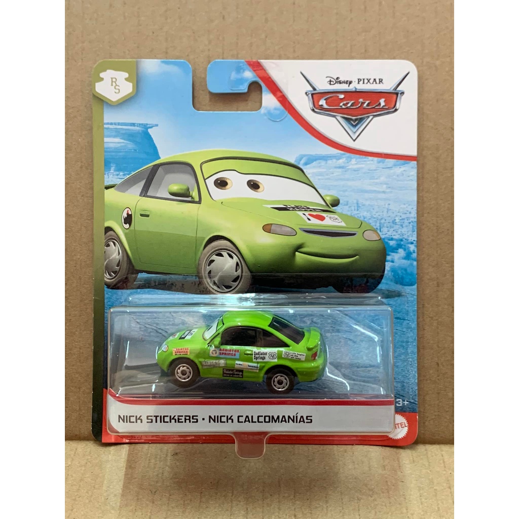 Disney Pixar Cars Nick Stickers