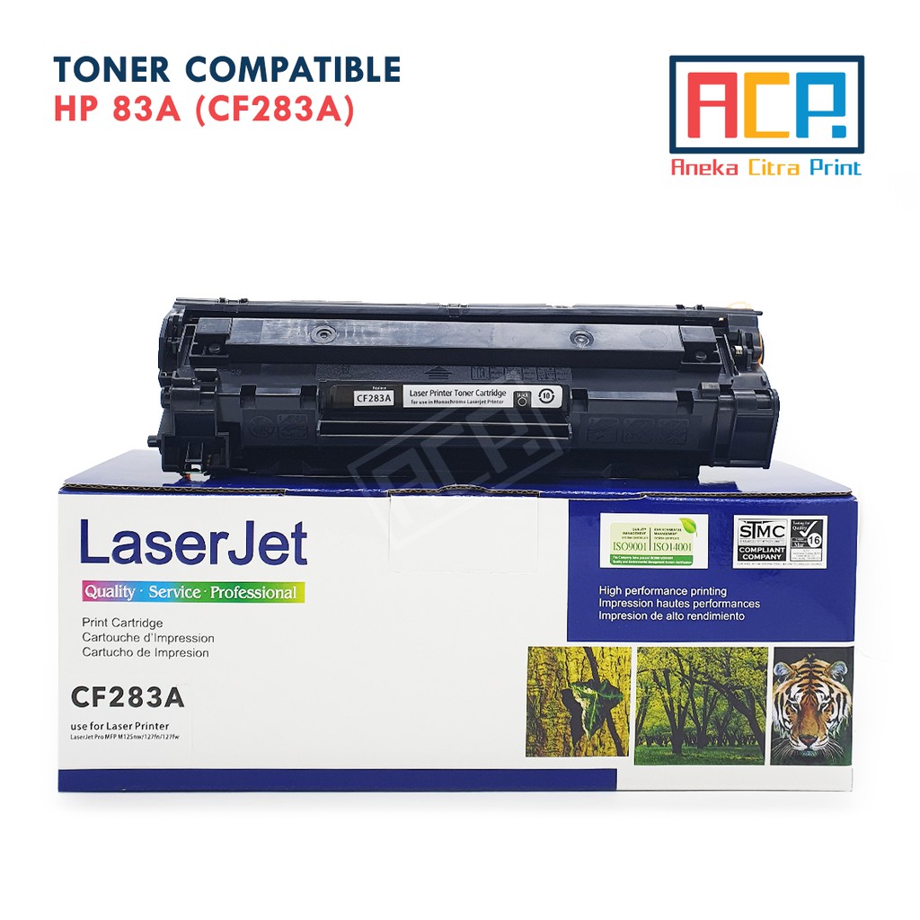 Toner Compatible HP 83A CF283A - Cartridge HP LaserJet MFP M125 / M127