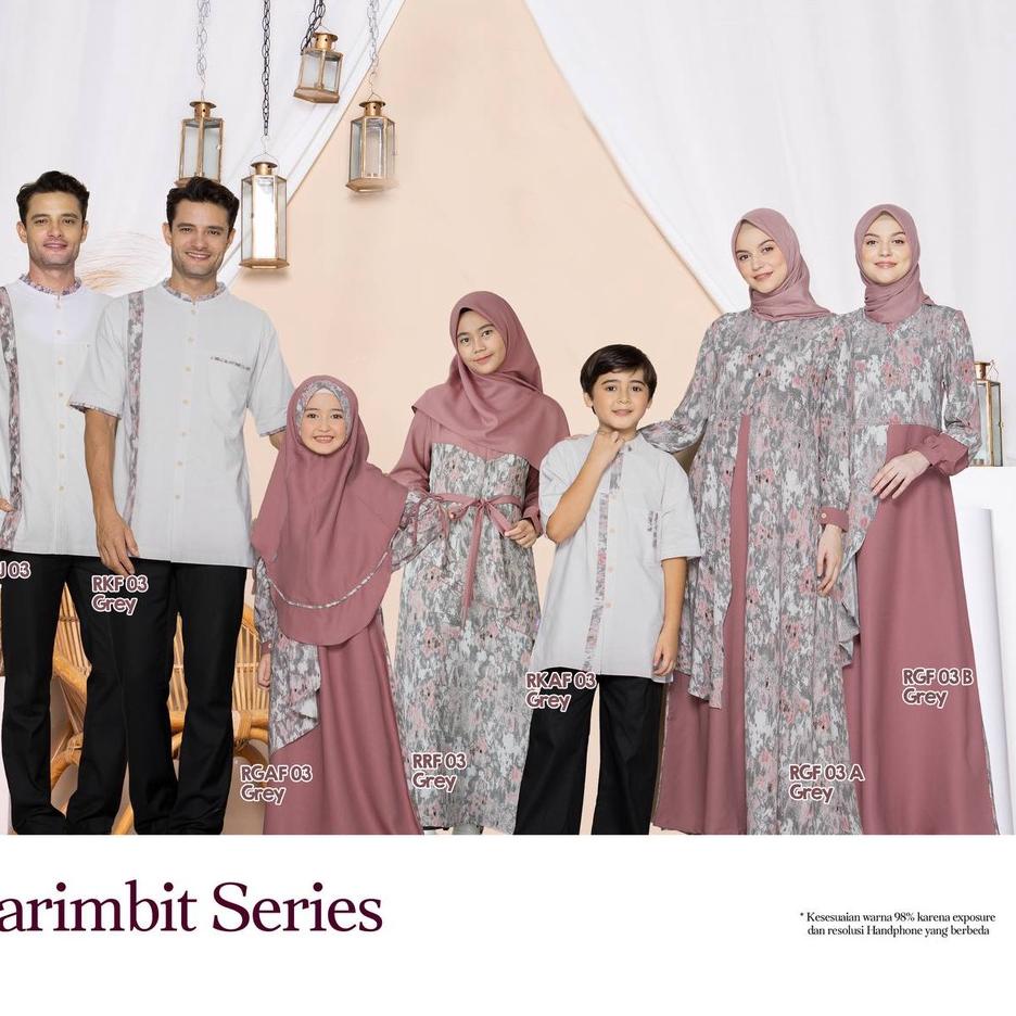 Koleksi Terbaru.. SARIMBIT RAUNA TERBARU RGF 03 A GREY / RGAF 03 GREY/ RKAF 03 GREY/ RKF 03 GREY/ RR