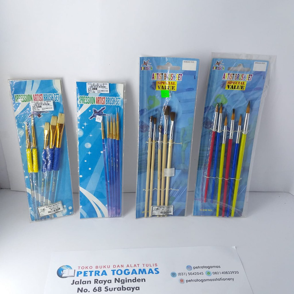 

KUAS LUKIS/KUAS SET/PAINTING BRUSH XPRESSION