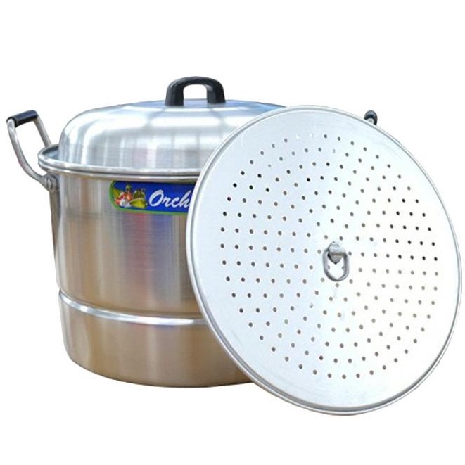 Panci SerbaGuna Orchid 32cm / Langseng Steamer Kukus / Dandang Nasi Orchid 32 cm