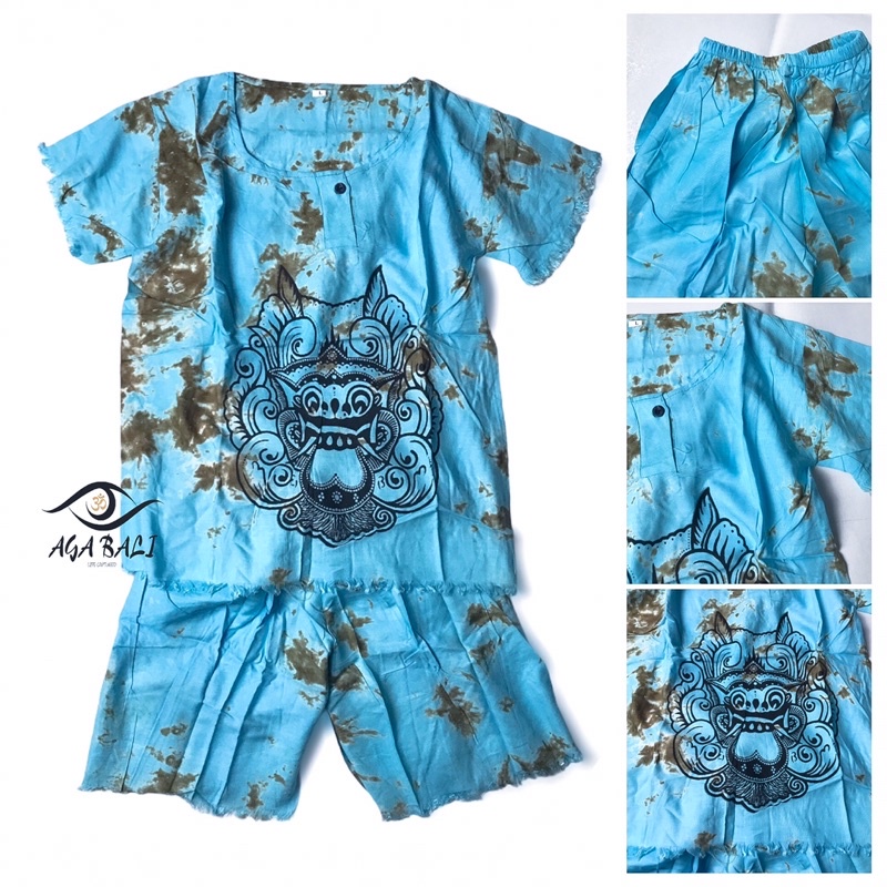 Setelan BARONG GABLES Anak-anak Etnik Bali S003.ag