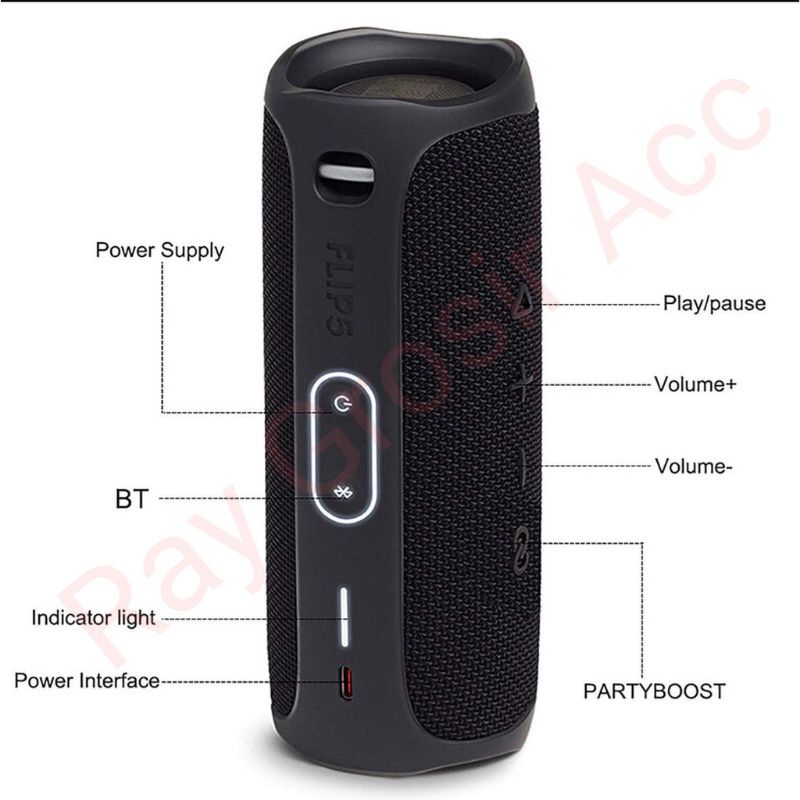 Speaker Speker Bluetooth Wireless Portable FLIP5 IPX7 FLIP 5