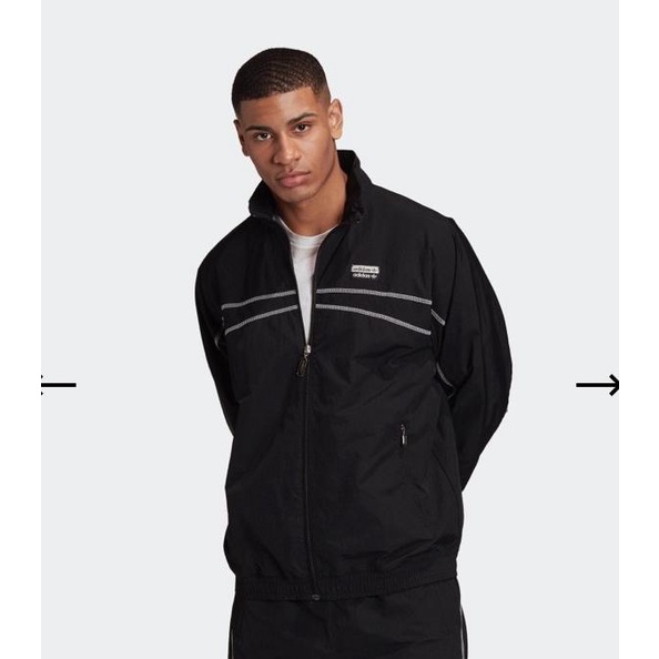 Jaket Adidas Tracktop Black Original - GI7437