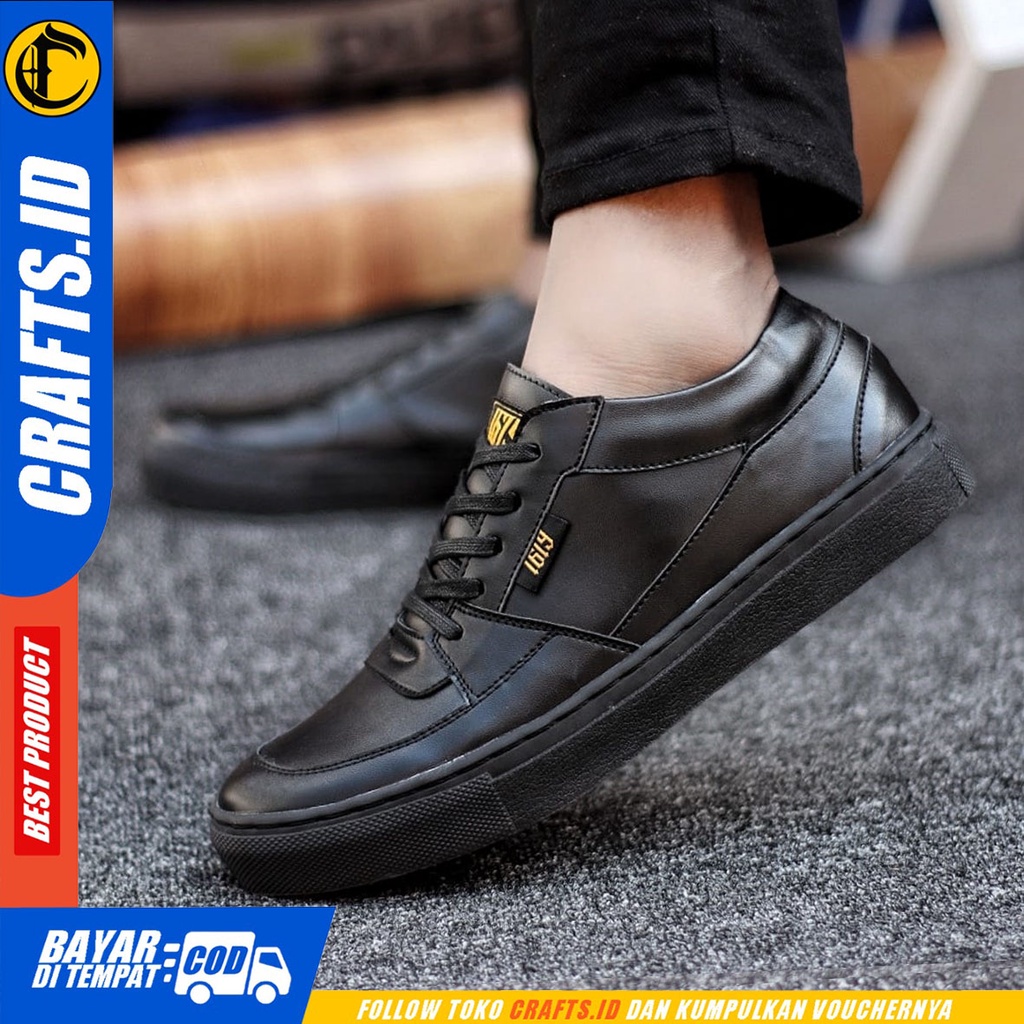 CRAFTS Beris - Sepatu Pantofel Pria Formal