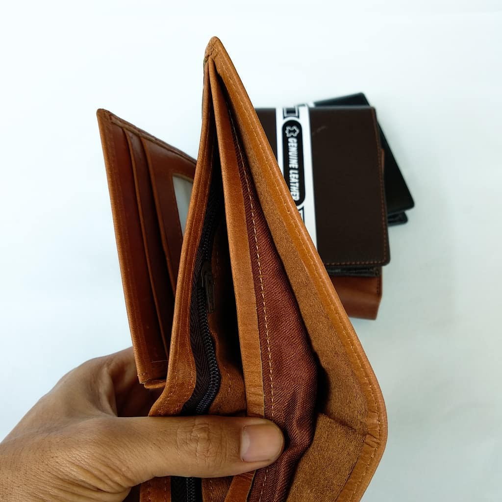 Dompet Pendek Kartu Lipat Kulit Asli Pria - SHORIO Wallet