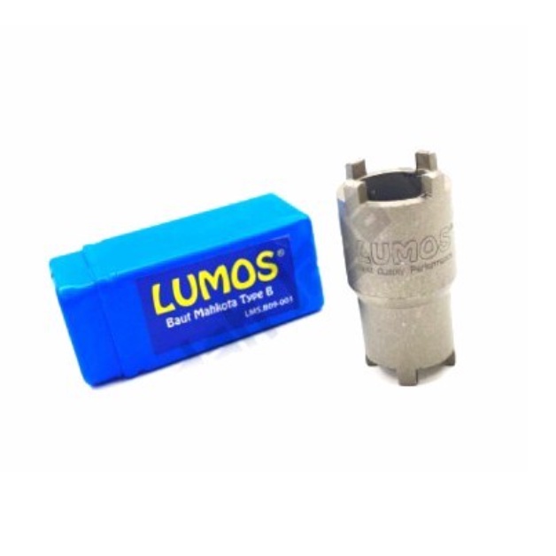 Lumos Double Crown Socket B Kunci Mahkota Treker Mur Kopling