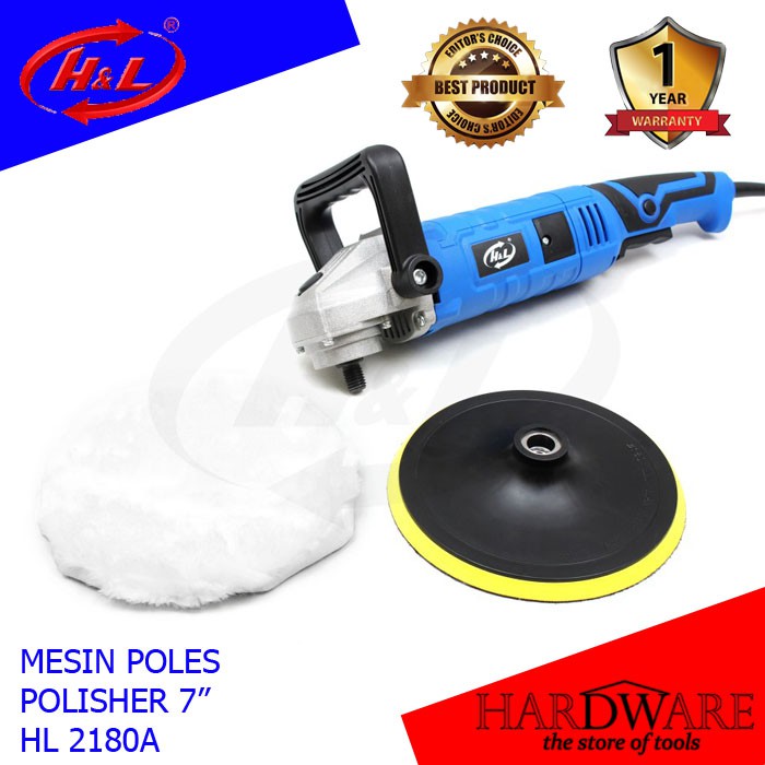 HL Mesin Poles 7" / Polisher 7" HL2180A