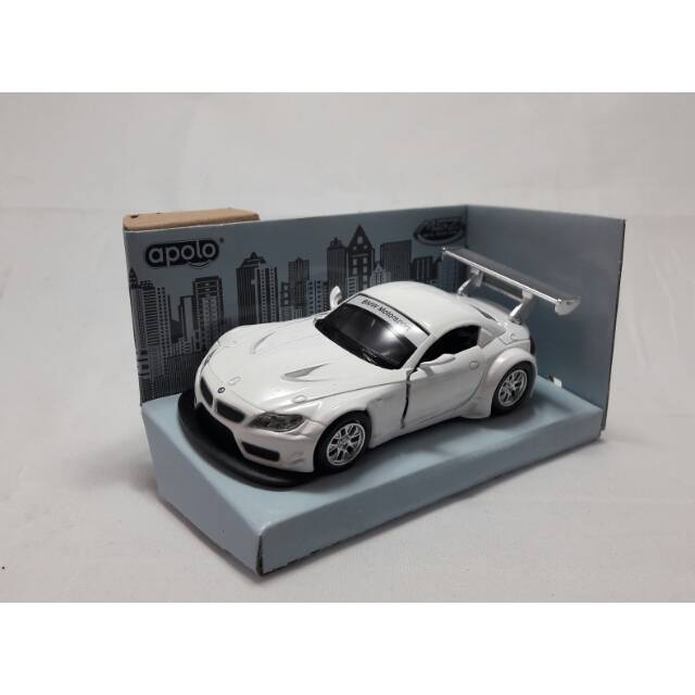Bmw Z4 Gt3 Putih Diecast Apolo Msz