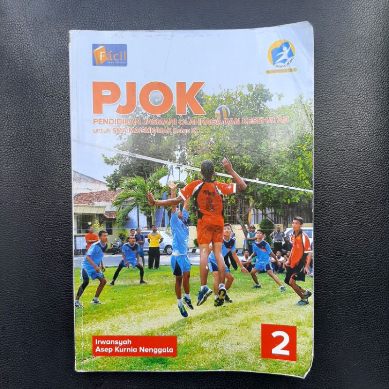 Buku Pelajaran Facil PJOK SMA/MA/SMK/MAK Kelas 12 Kurikulum 2013 Revisi