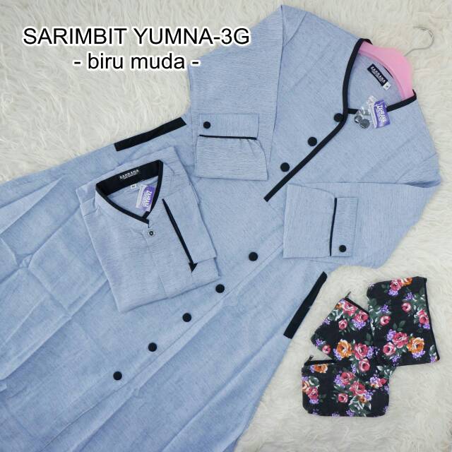 Gamis zahrana by couple yumna 3G