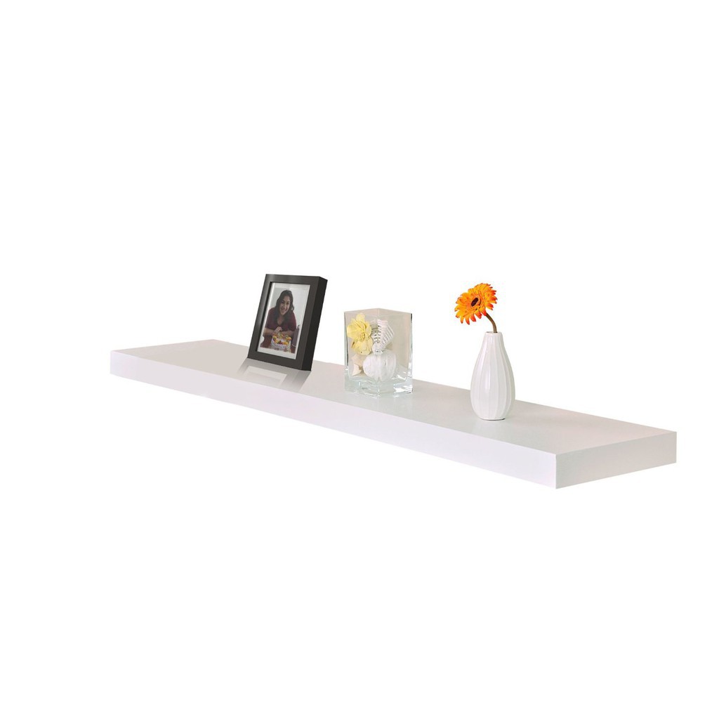 Set 2 Buah [60 x 12 cm] Floating Shelves Ambalan Dekorasi / Rak Dinding Minimalis Modern