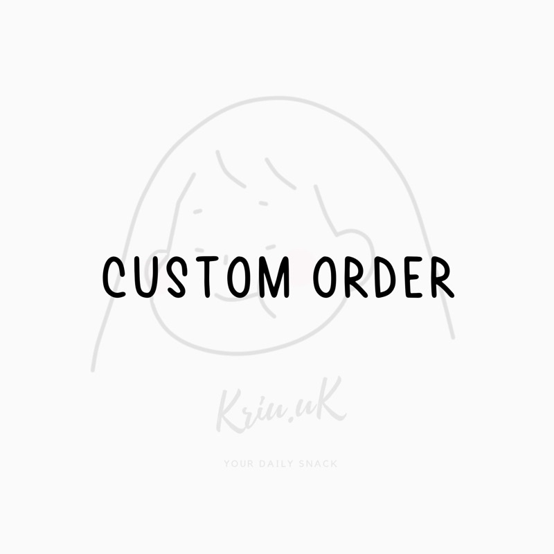 

custom order by request