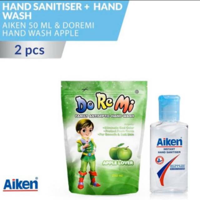 HAND WASH  DAN SANITIZER AIKEN DOREMI UNZA VITALIS