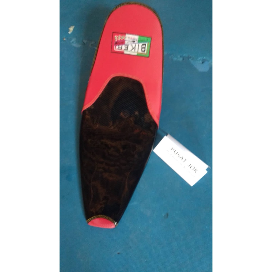 JOK SLIM SATRIA FU kulit Carbon variasi warna jok slim satria fu