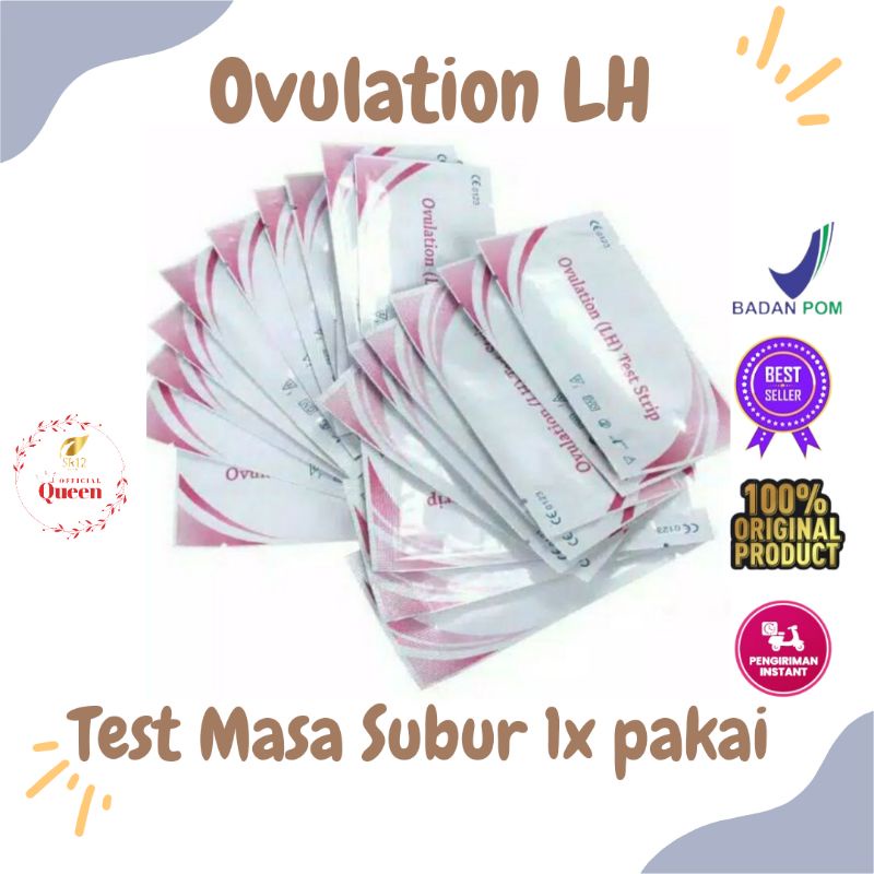 OVULATION TEST Alat tes masa subur alat tes kesuburan ovulation LH test strip /cek kesuburan