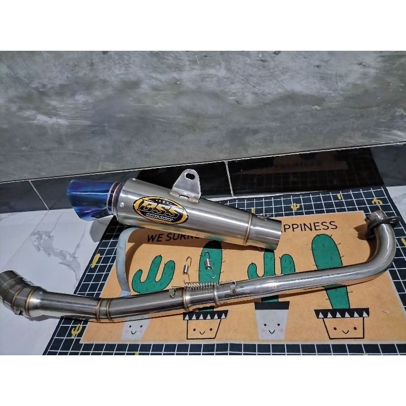 knalpot bss segi 6 corong blue jupiter vega cripton supra125