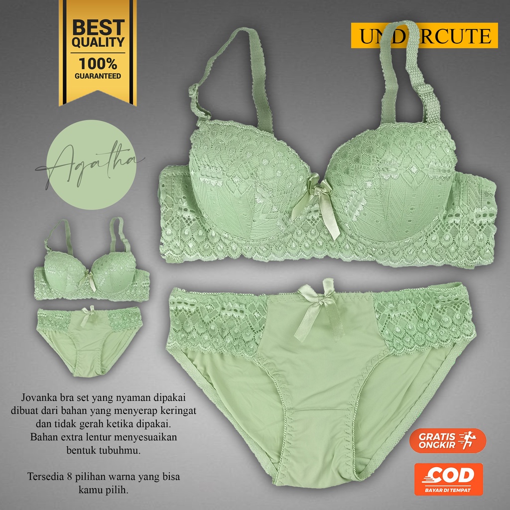 AGATHA BRA SETELAN RENDA SEXY BH / BEHA SETELAN RENDA JUSTME_STORE BS0028 34-36 A