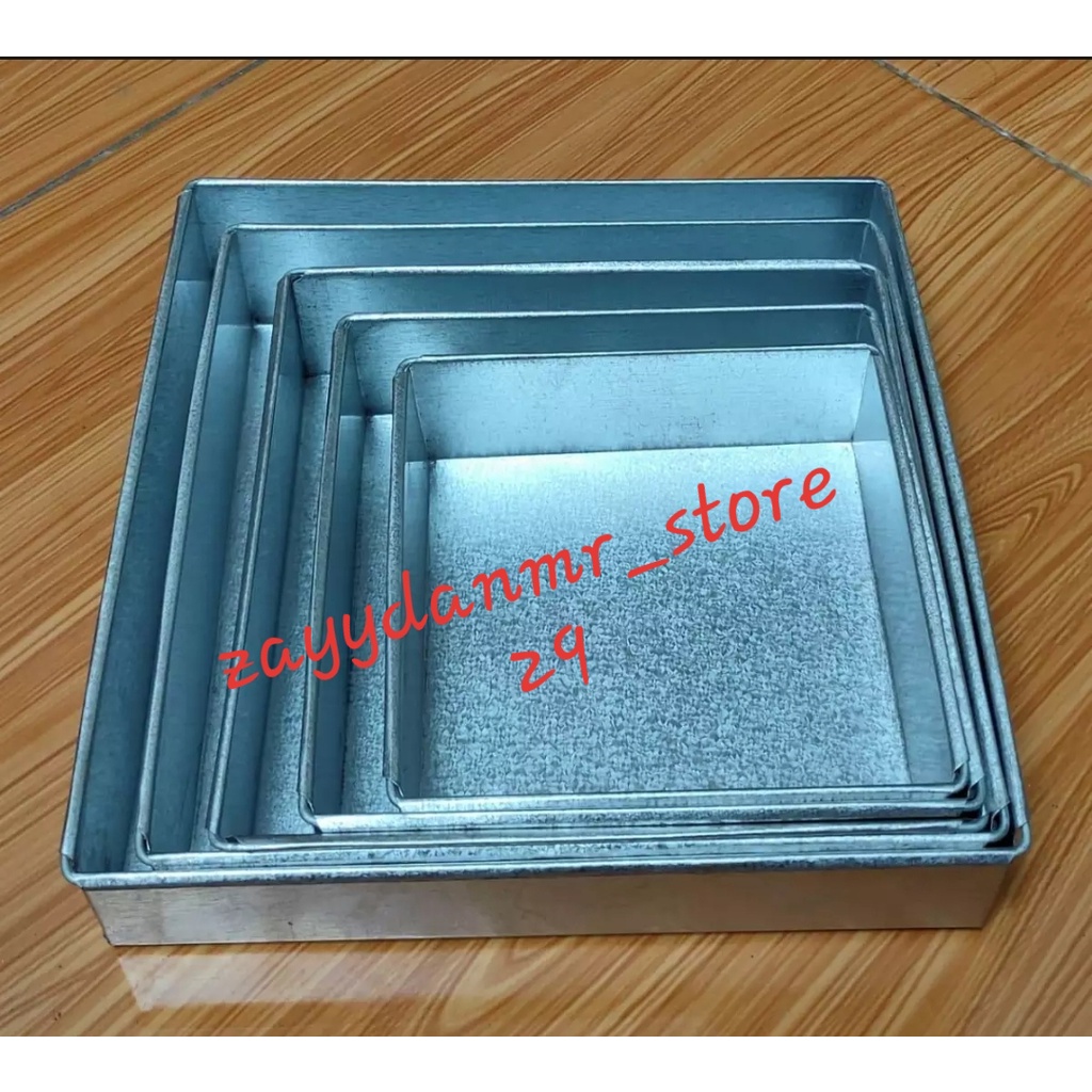 LOYANG BOLU GULUNG / LOYANG LAPIS LEGIT KOTAK SUSUN MINI 5 Uk Dari 12cm,14cm,16cm,18cm,20cm, Tinggi 4cm