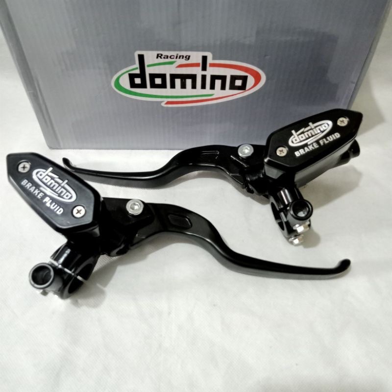 Master Rem Domino 2 Double Tabung Oval Model RCB 1 Set Universal Motor , Nmax, Aerox, Xmax, Beat, Vario, Klx, Crf, Wr, Rx King, Vixion, Cbr, Cb, Xabre, Byson, Mio, Ninja, Jupiter, Vega, Force1, Fizr, MxKing, MegaPro, GlPro, Sonic, R15, R25, Zx, Dll