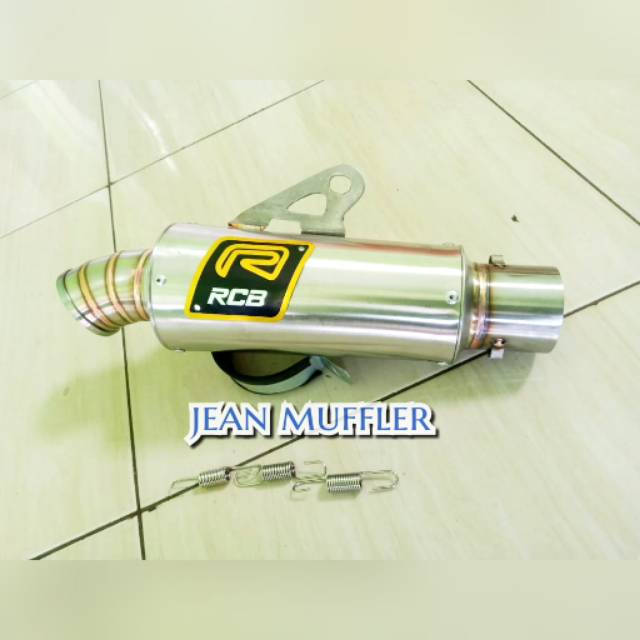SILENCER KNALPOT RACING RCB ALL TYPE MOTOR.KNALPOT RCB SILENCER SAJA