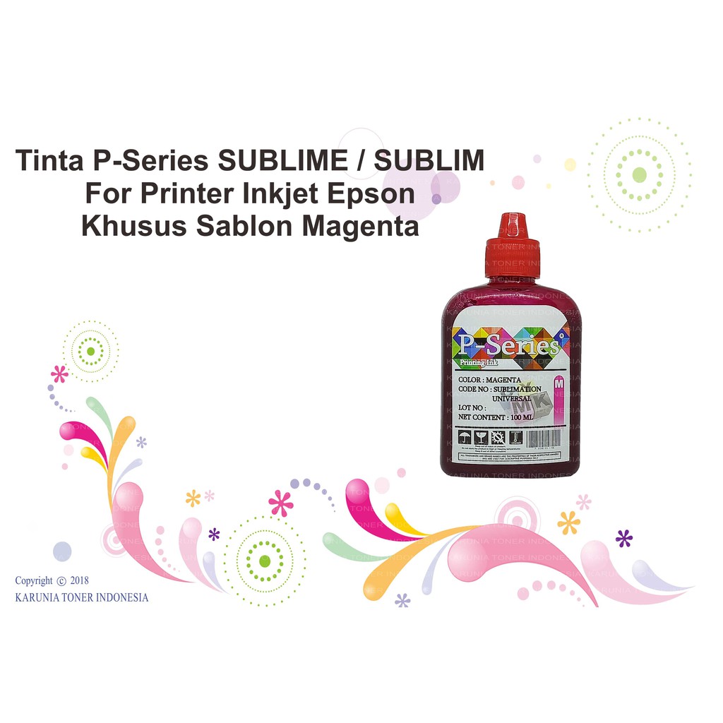 Tinta P-Series SUBLIME / SUBLIM 100ml Magenta