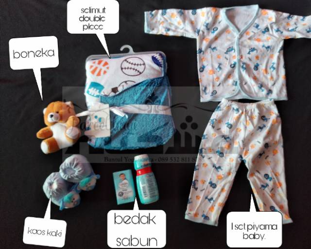 (READY) hampers baby/baby gift set/parsel bayi/ kado bayi/hampers baby/paket kado bayi-5