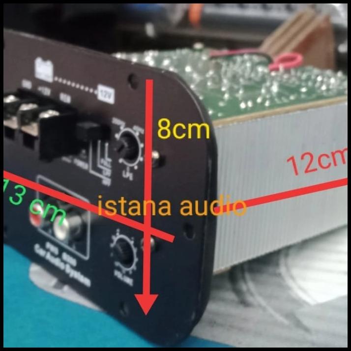 Kit Basstube Mobil Modul Aktif 12V 450W Input Tenaga Kuat