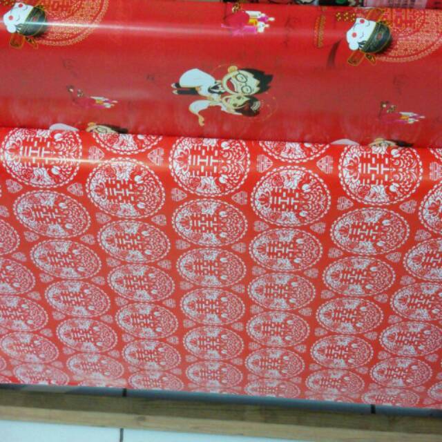 

Kertas kado shuang xi wedding