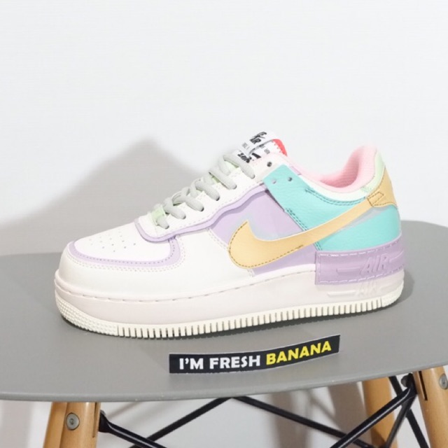 air force one shadow pastel pink